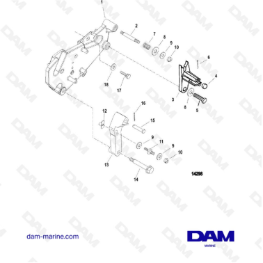 EXPLODED VIEW - MERCRUISER...