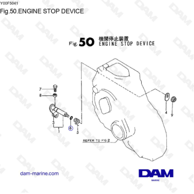 Yanmar 1GM10 - DISPOSITIVO...