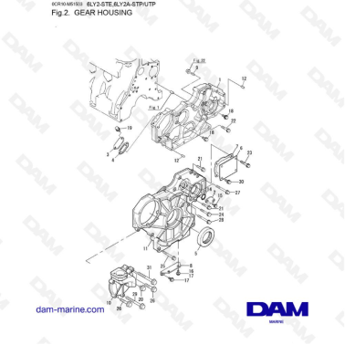 Yanmar 6LY2-STE - BLOQUE DE...