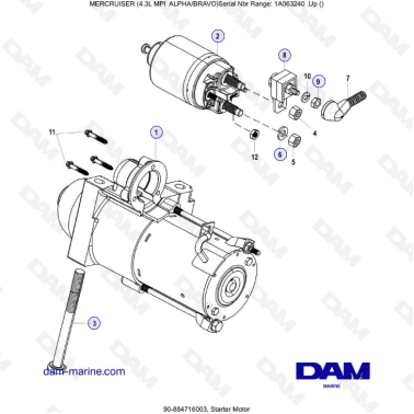 EXPLODED VIEW - MERCRUISER...