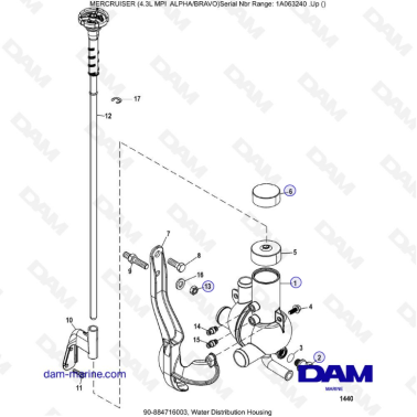 EXPLODED VIEW - MERCRUISER...
