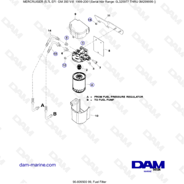 5.7L EFI GM350 V8...