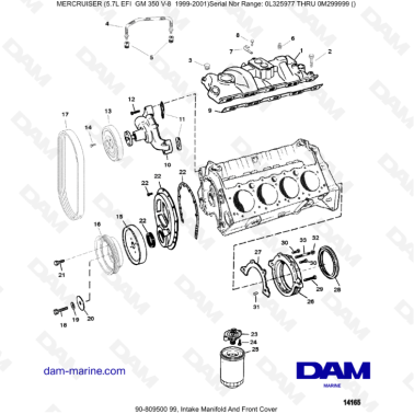 5.7L EFI GM350 V8...