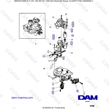 5.7L EFI GM350 V8...