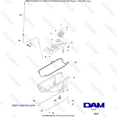 MERCRUISER 5.0L MPI...