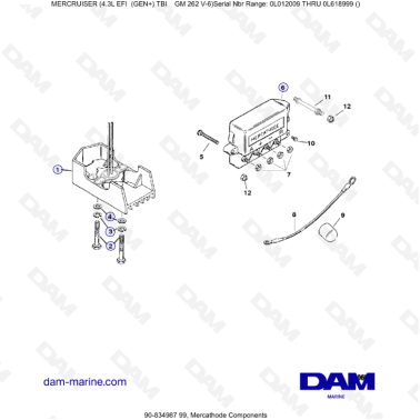 MERCRUISER 4.3L EFI -...