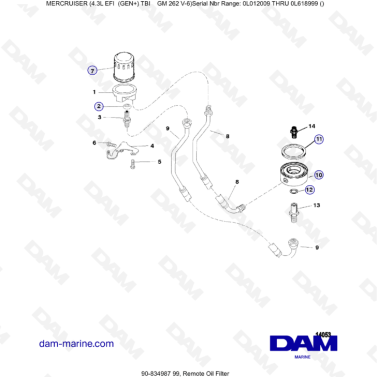 MERCRUISER 4.3L EFI -...
