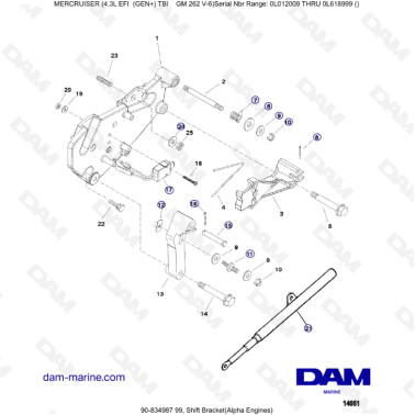 MERCRUISER 4.3L EFI -...