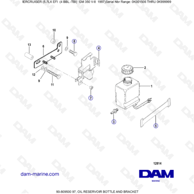 MERCRUISER 5.7LX EFI -...