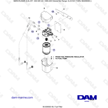 MERCRUISER 5.0L EFI -...