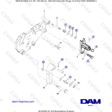 MERCRUISER 5.0L EFI -...