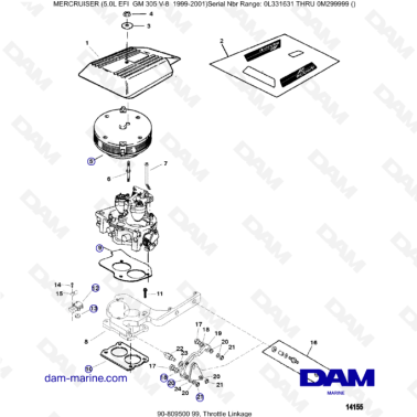 MERCRUISER 5.0L EFI -...