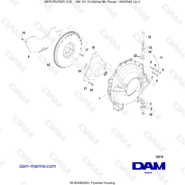 MERCRUISER 3.0L GM181 -...