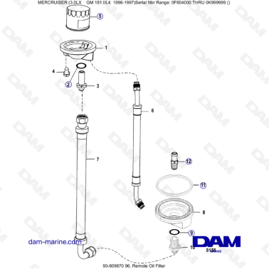 MERCRUISER 3.0LX GM181 -...