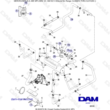 8.2L MIE MPI GM502 -...