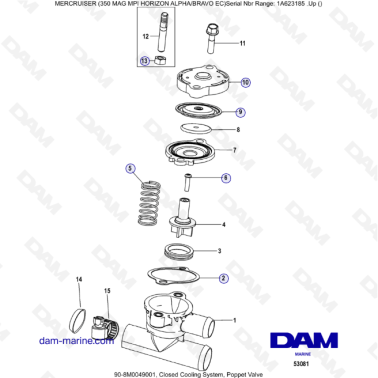 MERCRUISER 350 MAG MPI...