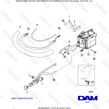 MERCRUISER 350 MAG MPI...