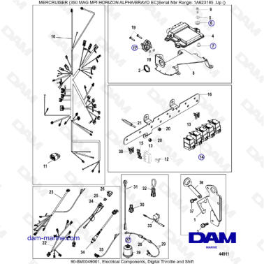 MERCRUISER 350 MAG MPI...