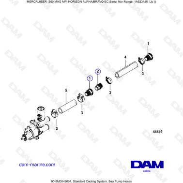 MERCRUISER 350 MAG MPI...