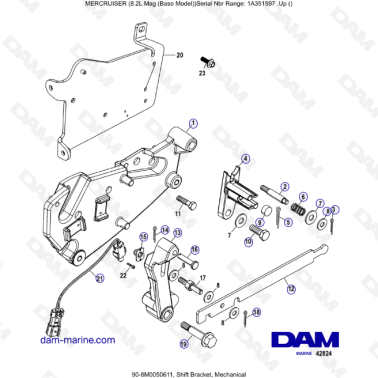 MERCRUISER 8.1L 496 MAG -...