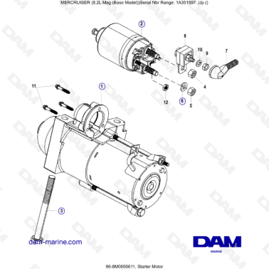 MERCRUISER 8.1L 496 MAG -...