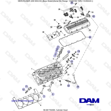 MERCRUISER 8.1L 496 MAG EC...