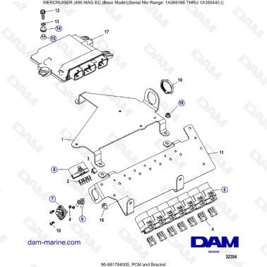 MERCRUISER 8.1L 496 MAG EC...
