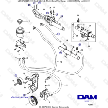 MERCRUISER 8.1L 496 MAG EC...