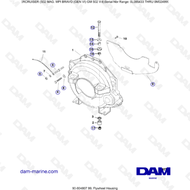 MERCRUISER 502 MAG MPI -...