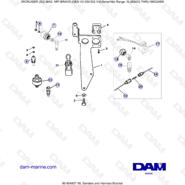 MERCRUISER 502 MAG MPI -...