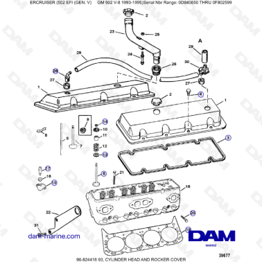 MERCRUISER 502 EFI -...