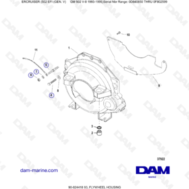 MERCRUISER 502 EFI -...
