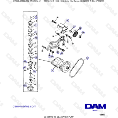MERCRUISER 502 EFI - Sea...