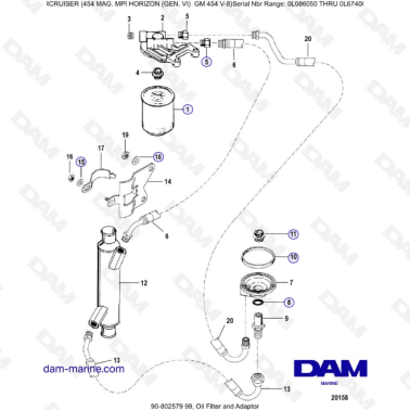 MERCRUISER 454 MAG MPI...