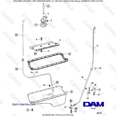 MERCRUISER 454 MAG MPI...