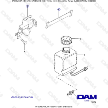 MERCRUISER 454 MAG MPI -...