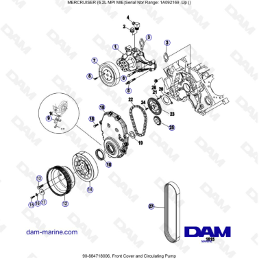 MERCRUISER 6.2L MPI MIE -...