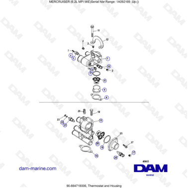 MERCRUISER 6.2L MPI MIE -...
