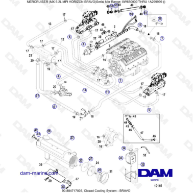 MERCRUISER 6.2L MPI MIE -...