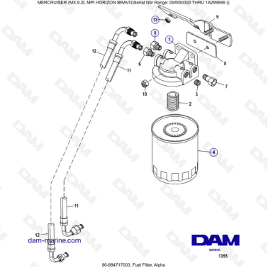 MERCRUISER 6.2L MPI -...