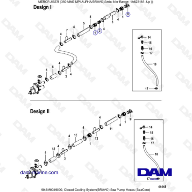 MERCRUISER 350 MAG MPI -...