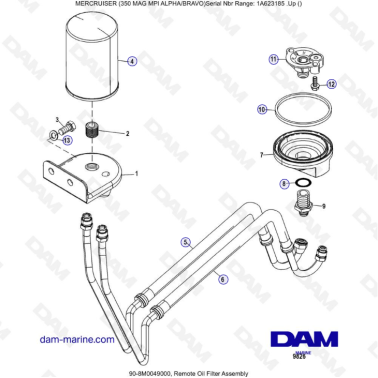 MERCRUISER 350 MAG MPI -...