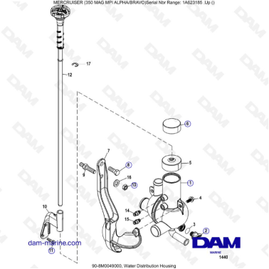 MERCRUISER 350 MAG MPI -...