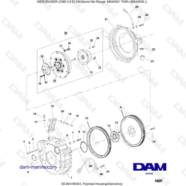 MERCRUISER CMD 4.2 EI 250 -...