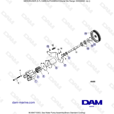 MERCRUISER 5.7L CARB -...