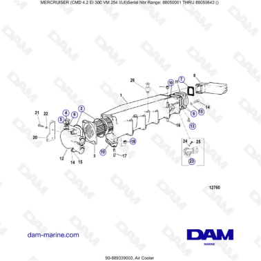 MERCRUISER CMD 4.2 EI 300 -...