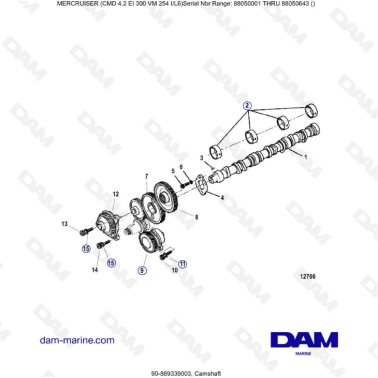 MERCRUISER CMD 4.2 EI 300 -...