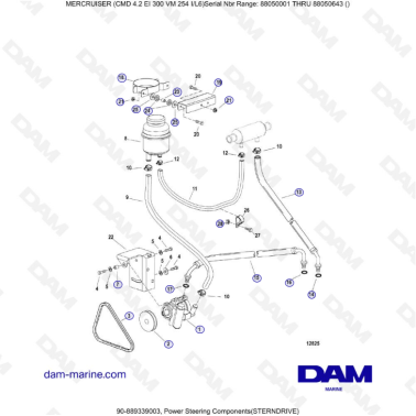 MERCRUISER CMD 4.2 EI 300 -...