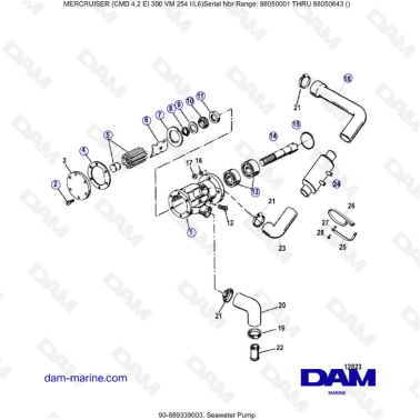 MERCRUISER CMD 4.2 EI 300 -...