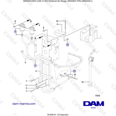 MERCRUISER CMD 4.2 ES 300 -...